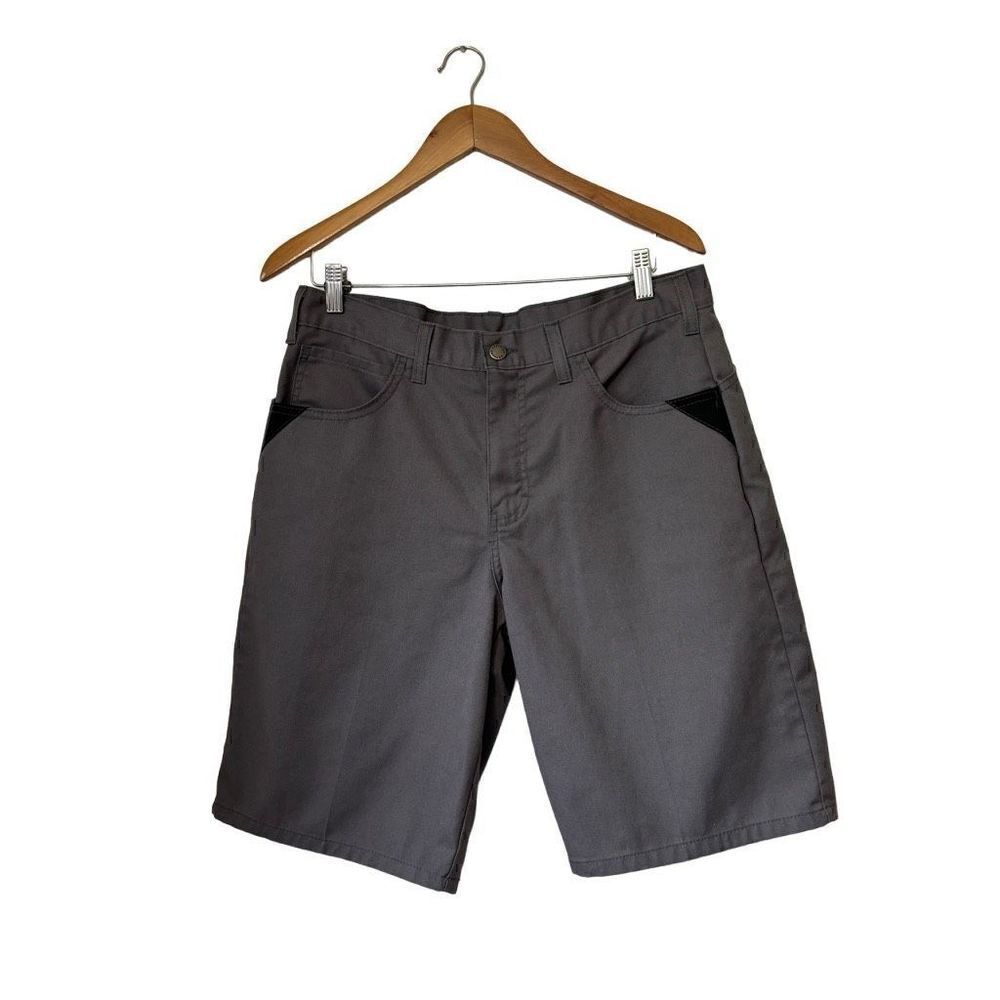 Dickies Workwear Chino Shorts Grey Regular Mens 34